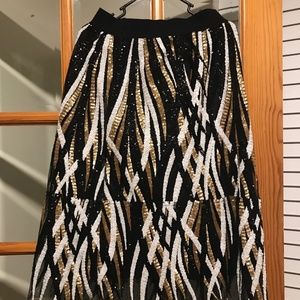 Sequined skirt